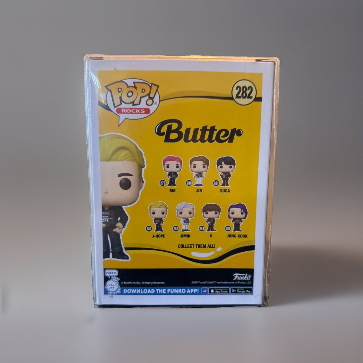 Funko Pop! Vinyl: BTS - J-Hope #282 w/Protective Cover