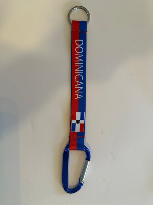 Dominican Republic Landyard Carabiner 