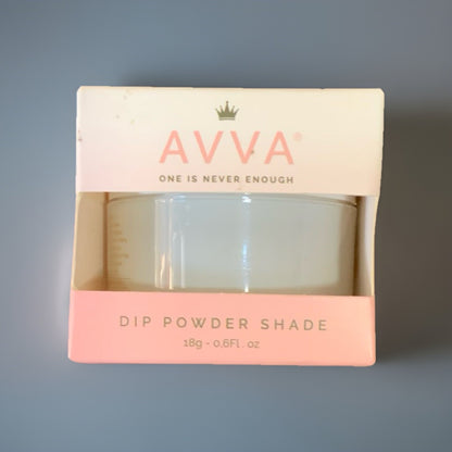 AVVA Dip Powder Shade 061 Natural Pink Nail Enhancement 0.6 oz New Sealed