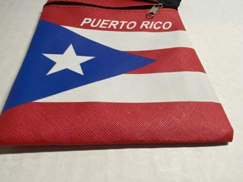 Puerto Rico Kids Crossbag with Black Zipper