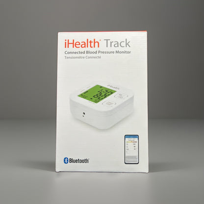 iHealth Track Blood Pressure Monitor Bluetooth Upper Arm Cuff KN-550BT Open Box