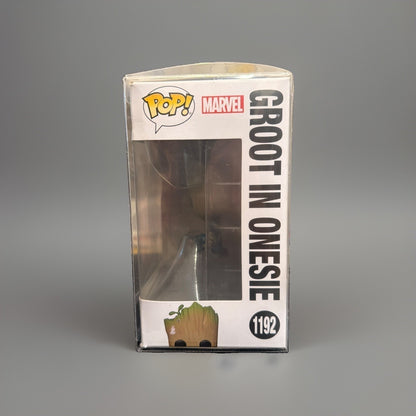 Funko Pop! Vinyl Marvel Groot 1192 Figure w/Protective Cover