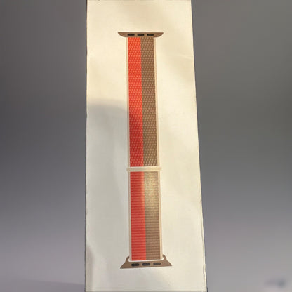 Apple Sport Loop for Watch Series 7 - Pink Pomelo/Tan, One Size (41mm) New