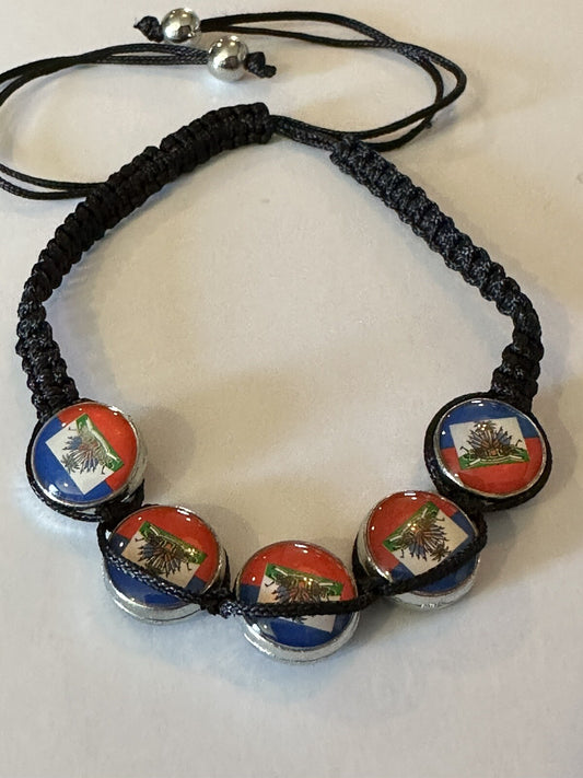 Santo Dimingo Dominican Macrame Bracelet 