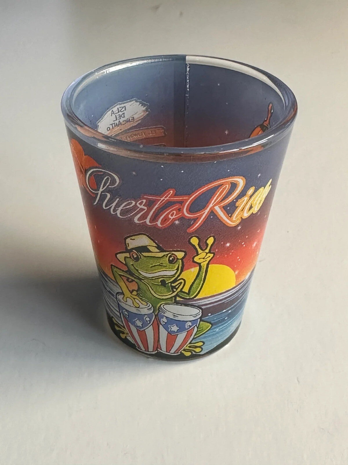 Puerto Rico Shot Glass 4 Varieties to Choose 