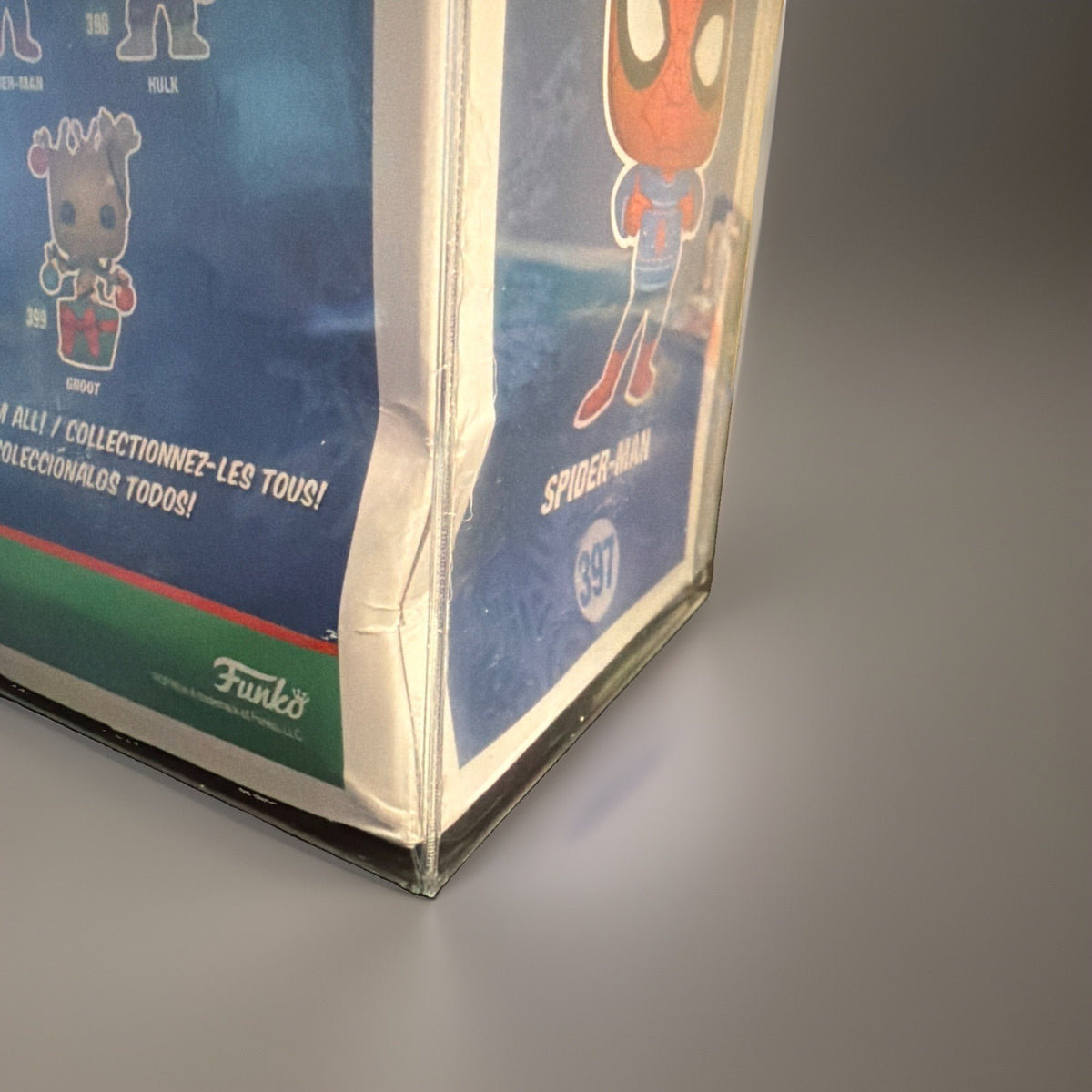 Funko Pop! Vinyl: Marvel - Spider-Man - (Holiday) #397 w/Protective Cover 