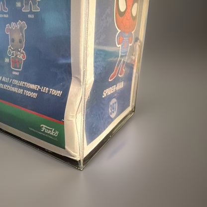 Funko Pop! Vinyl: Marvel - Spider-Man - (Holiday) #397 w/Protective Cover 
