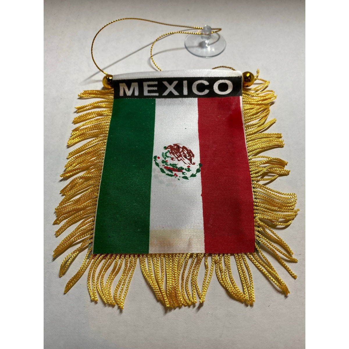 Mexico Mini Banner Red Eagle 4 X 6