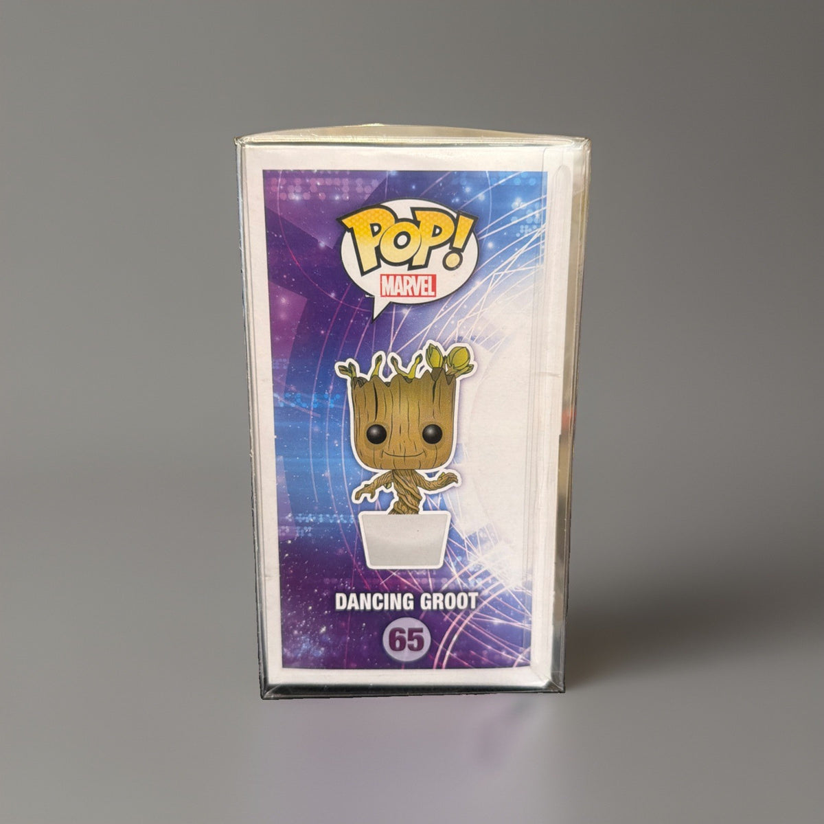Funko Pop! Marvel Dancing Groot #65 Guardians of the Galaxy w/Protective Cover