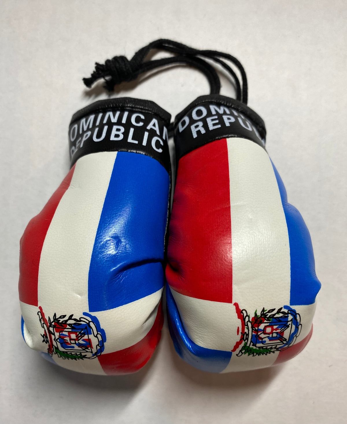Dominican Republic Hanging Mini Boxing Gloves Pair