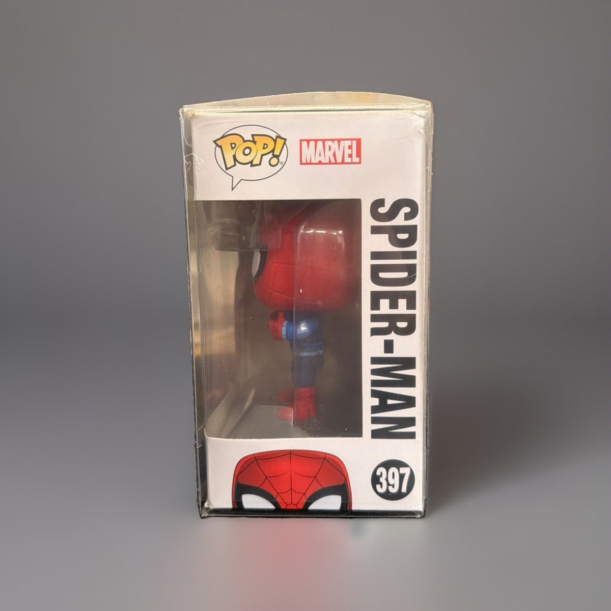 Funko Pop! Vinyl: Marvel - Spider-Man - (Holiday) #397 w/Protective Cover 