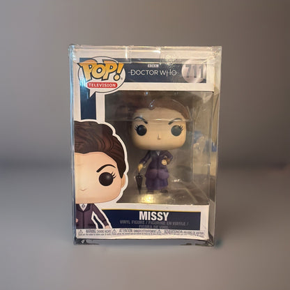Funko Pop Vinyl Doctor Who Missy #711 Vaulted Figure w/Protective Cover