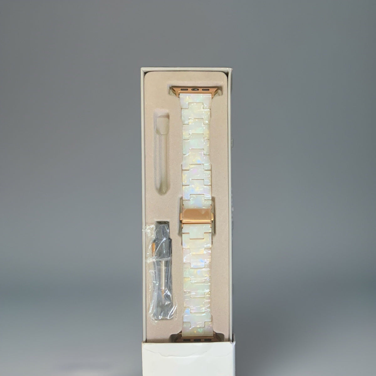 V-moro Apple Wristwatch Band Pearl