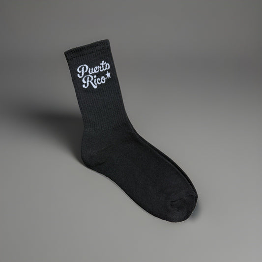 Puerto Rico Rican Socks 1 pair Crew Boricua