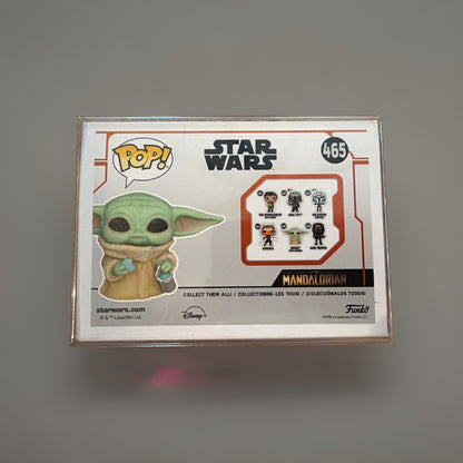 Funko Pop! Vinyl: Star Wars - Grogu with Cookie #465 w/Protective Cover