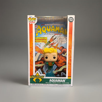 Funko Pop! Comic Book Cover DC Universe Aquaman #13 Hard w/Protective Case