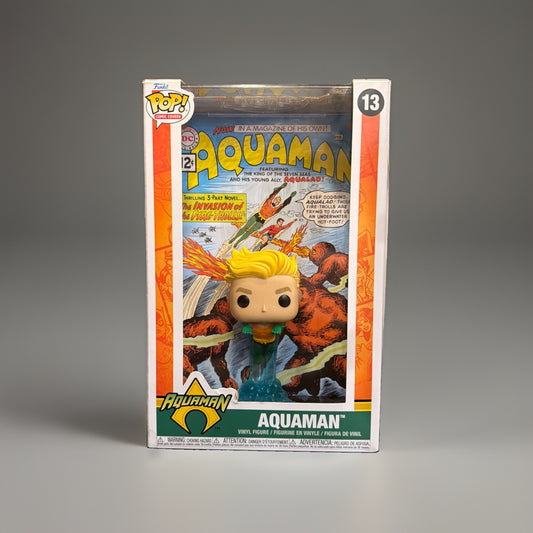 Funko Pop! Comic Book Cover DC Universe Aquaman #13 Hard w/Protective Case