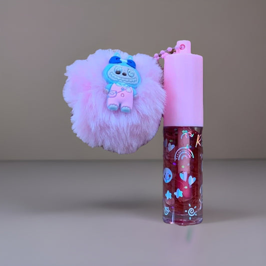 Girls Lip-gloss Keychain Misc Colors