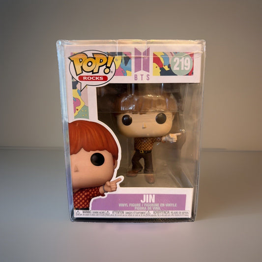 Funko Pop! Vinyl: BTS - Jin #219 w/Protective Cover