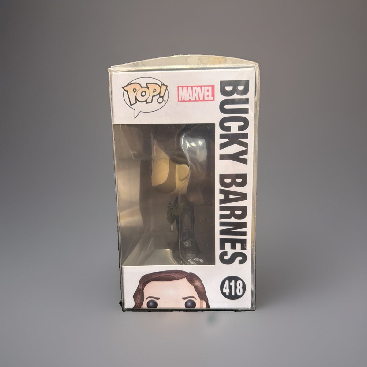 Funko Pop Marvel Bucky Barnes #418 Avengers Infinity War w/Protective Cover