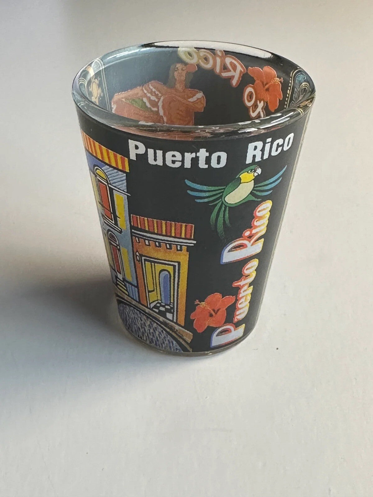 Puerto Rico Shot Glass 4 Varieties to Choose 