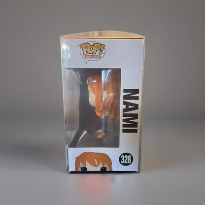Funko Pop! Vinyl: One Piece - Nami #328 w/Protective Cover