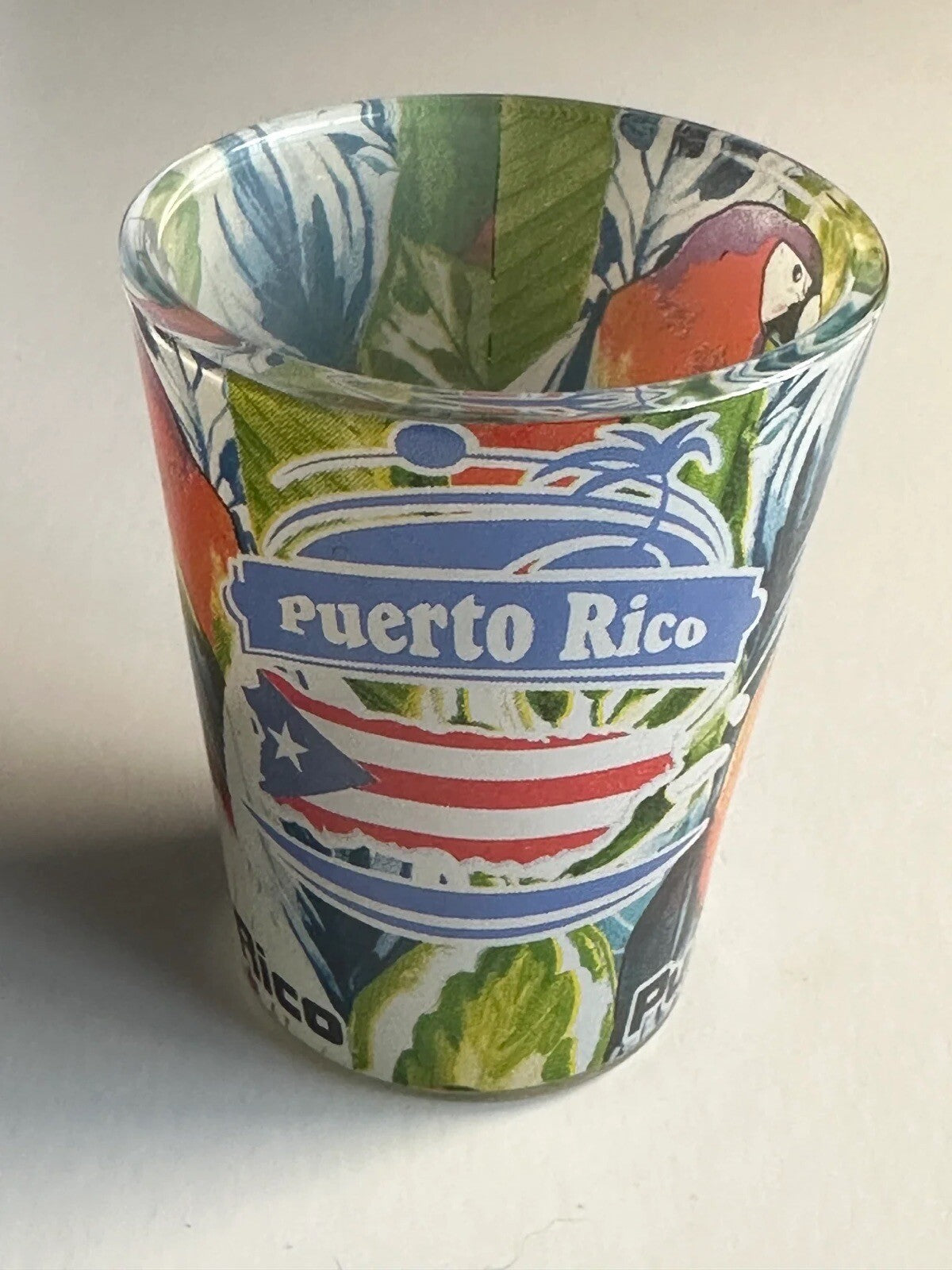 Puerto Rico Shot Glass 4 Varieties to Choose 