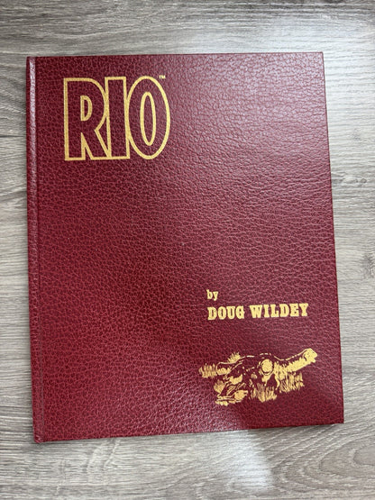Rio By Doug Wildey Hardcover 1987 Limited Edition and Signed By Author 90/1500