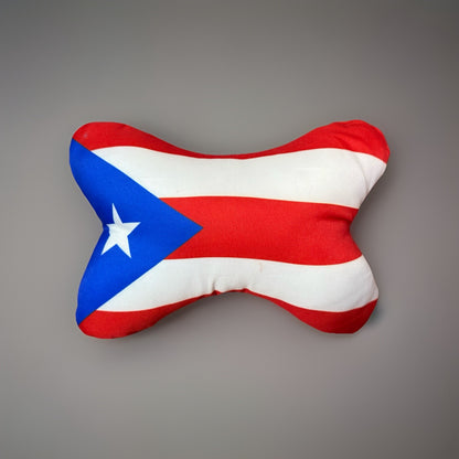 Puerto Rico Flag Car Headrest Neck Support Pillow (2 Pack)