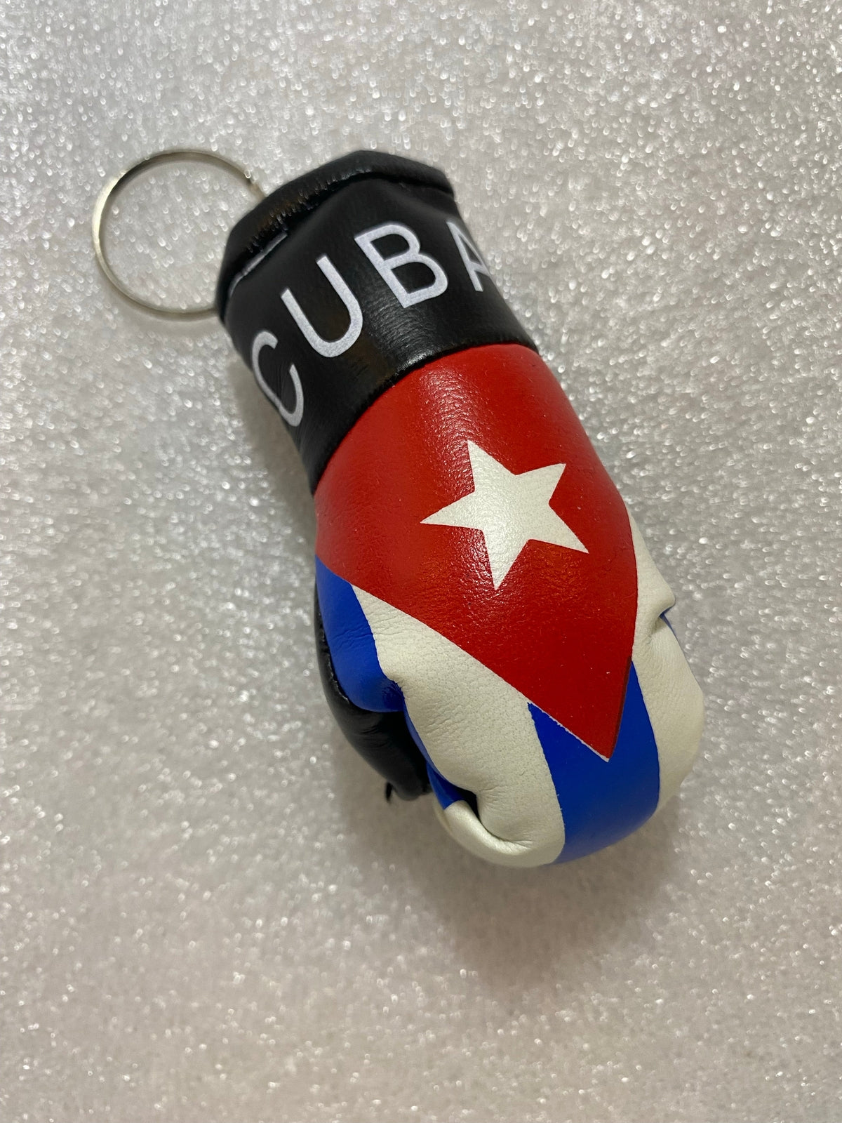 Cuba Mini Boxing Gloves Keychain 