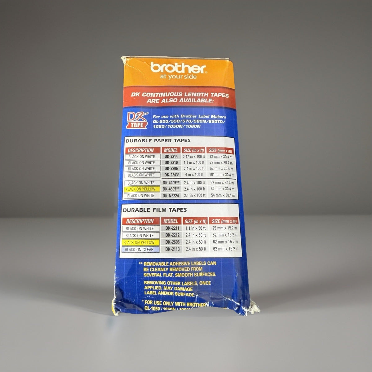 Brother DK-1201 (3-Pack) Die-Cut Standard Address Paper Label Rolls