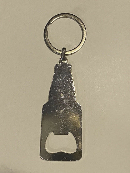 Cuba Flag Bottle Can Opener Keychain 