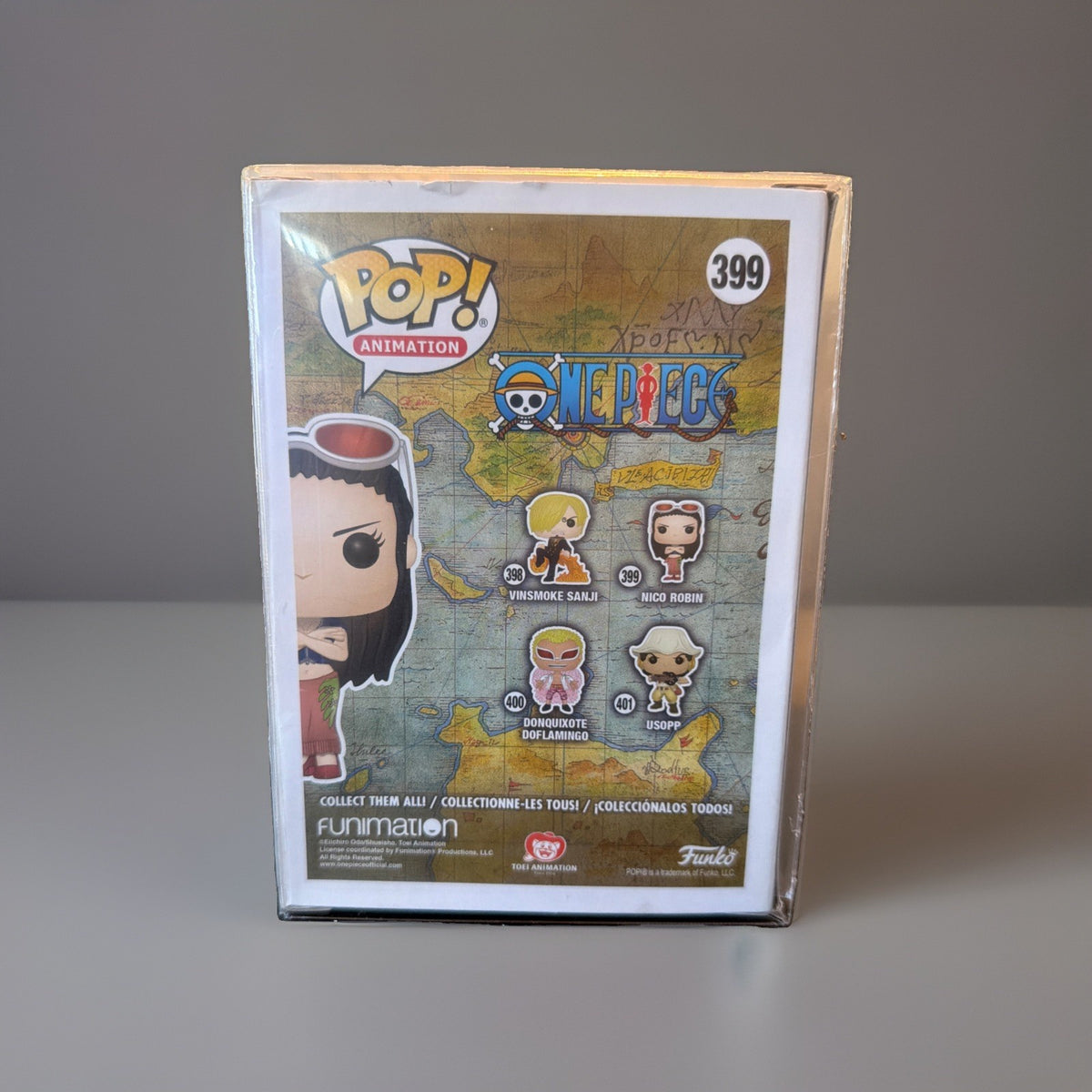 Funko Pop! Vinyl: One Piece - Nico Robin #399 w/Protective Cover