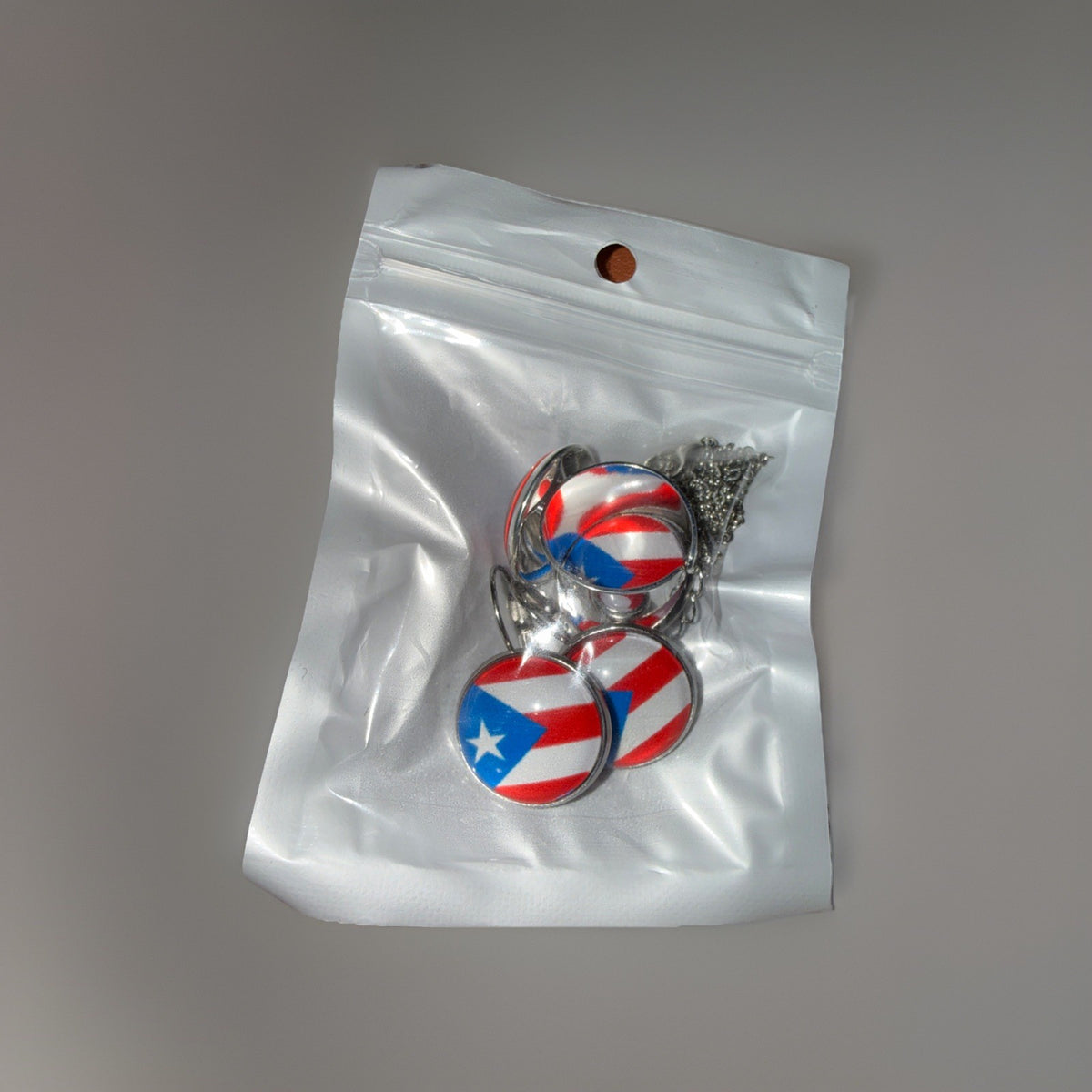 Puerto Rico Flag Jewelry Set