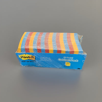 3M Post-it Pop-Up Notes Jaipur Collection 3x3 Assorted 18 Pads R330-18AUCP
