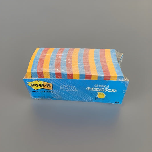 3M Post-it Pop-Up Notes Jaipur Collection 3x3 Assorted 18 Pads R330-18AUCP