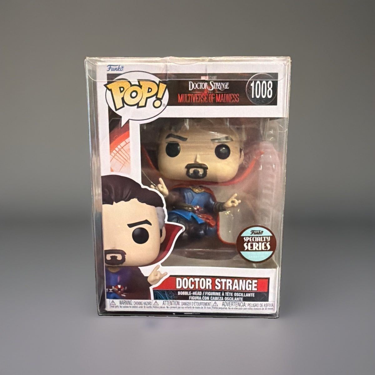 Funko Pop Marvel Doctor Strange 1008 Specialty Series w/Protective Cover