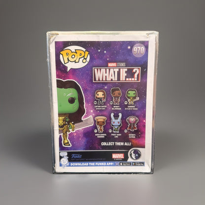 Funko Pop Marvel What If Gamora with Blade of Thanos 970 w/Protective Cover