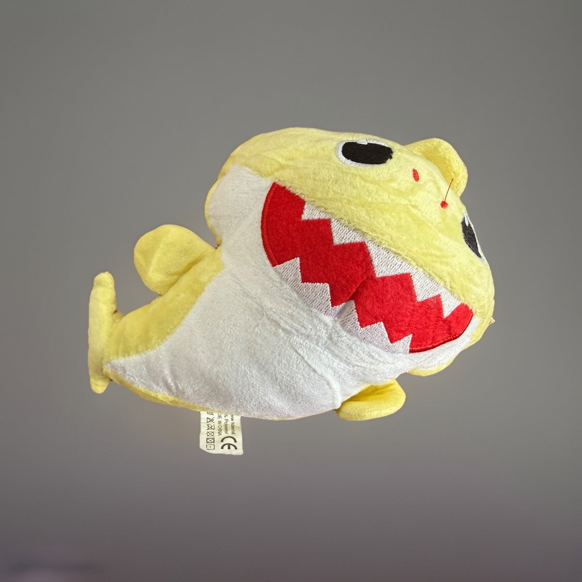 Shark Cute Plush Yellow Toy New