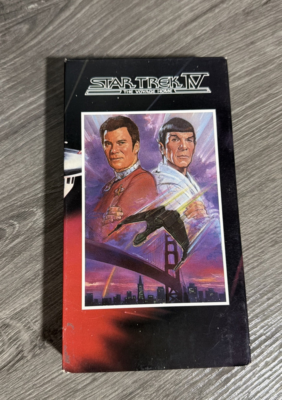 Star Trek The Movie 4 VHS Collection (III to VI)- 1991-1992