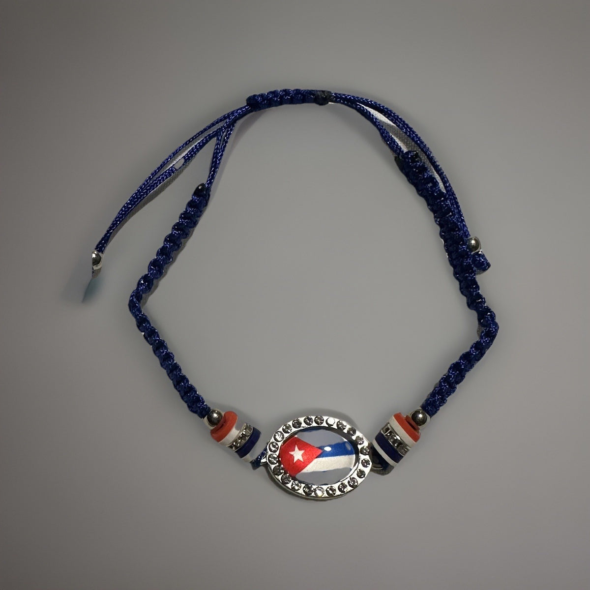 Cuba Flag Bracelet Macrame Cuban