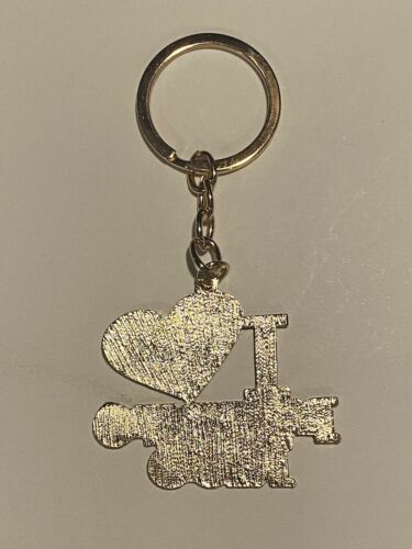 I Love Puerto Rico Heart Keychain 