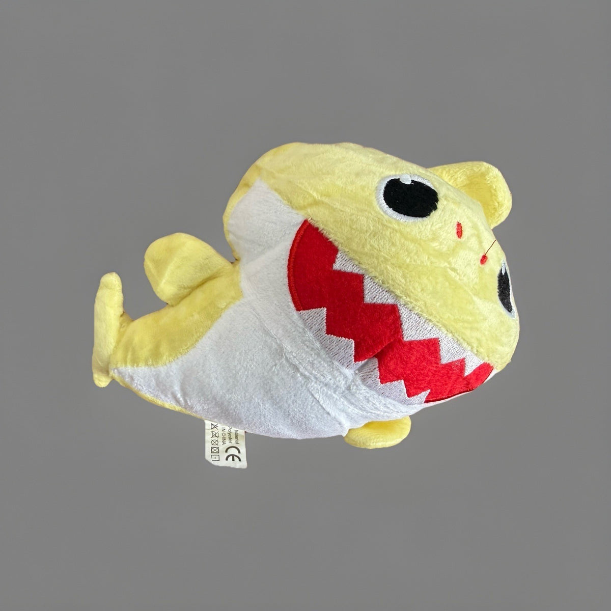 Shark Cute Plush Yellow Toy New