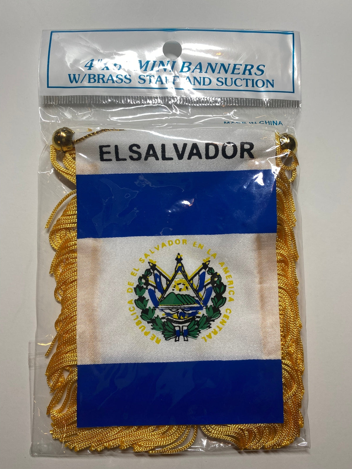 El Salvador Mini Banner 4 X 6