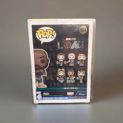 Funko Pop Marvel Boastful Loki WonderCon 984 Exclusive Vaulted Protective Cover