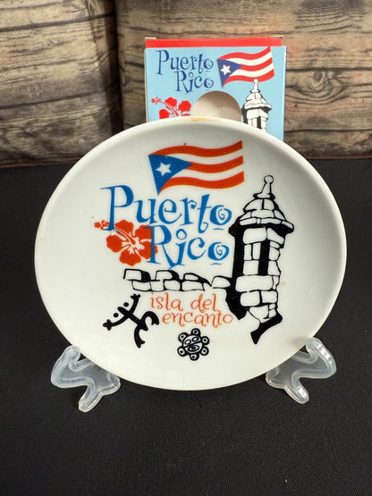 Puerto Rico Decorative plate stand included 4 design to choose