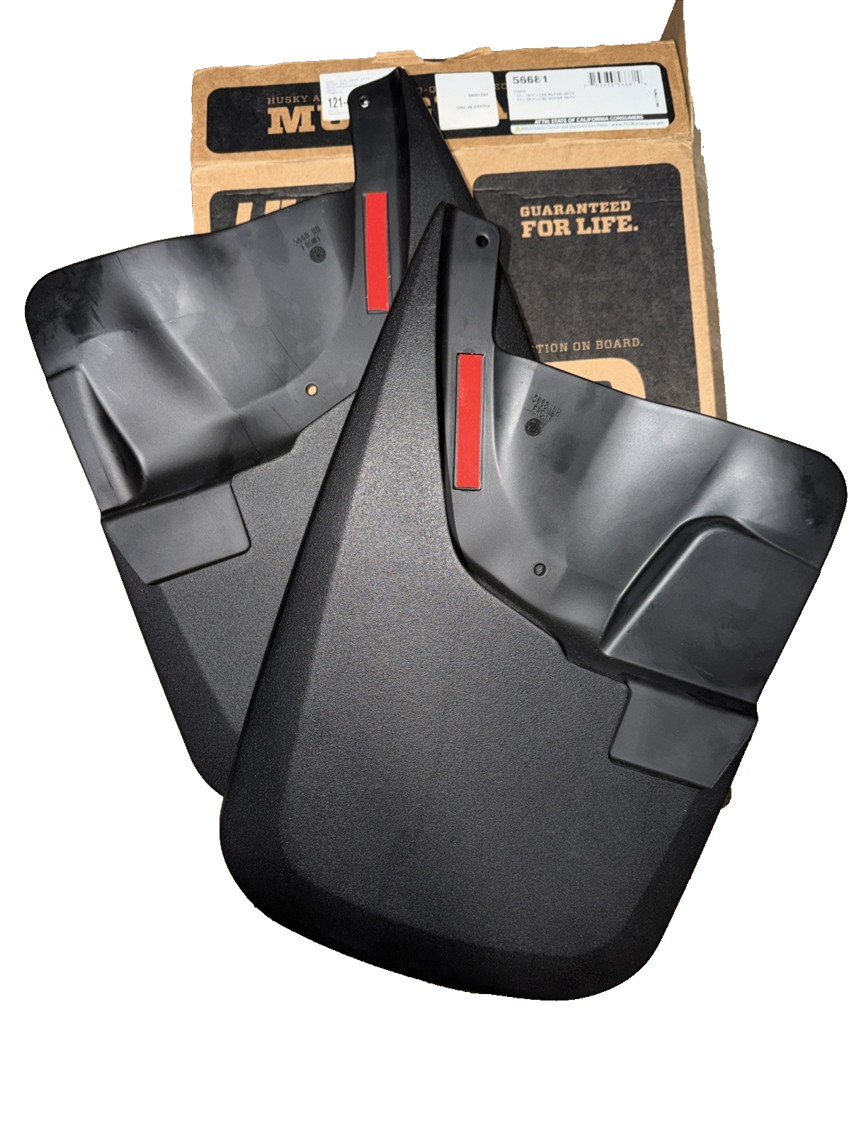 Husky Front Molded Mud Flaps Guards 56681 for 2011-2016 Ford F250 F350