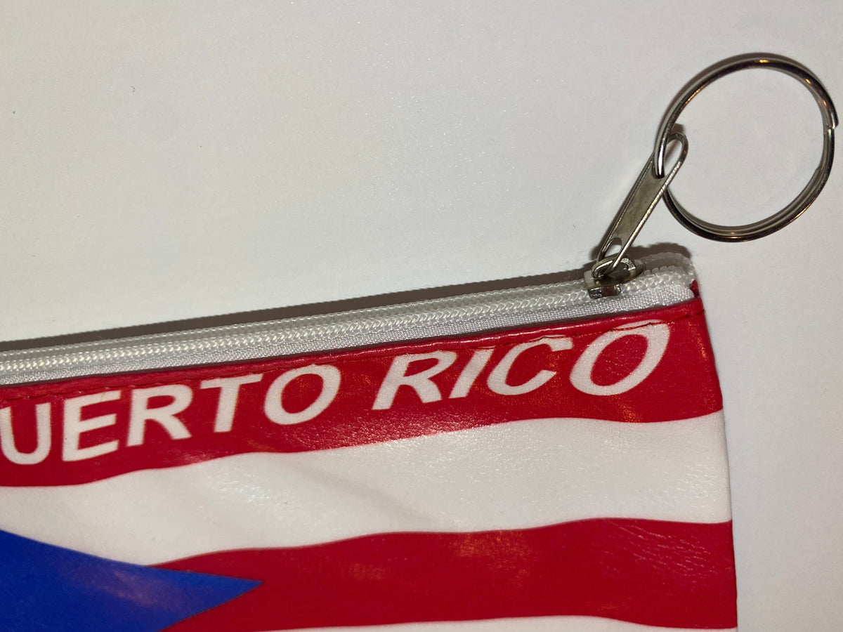 Puerto Rico Kids Mini Vinyl Wallet Navy Blue 