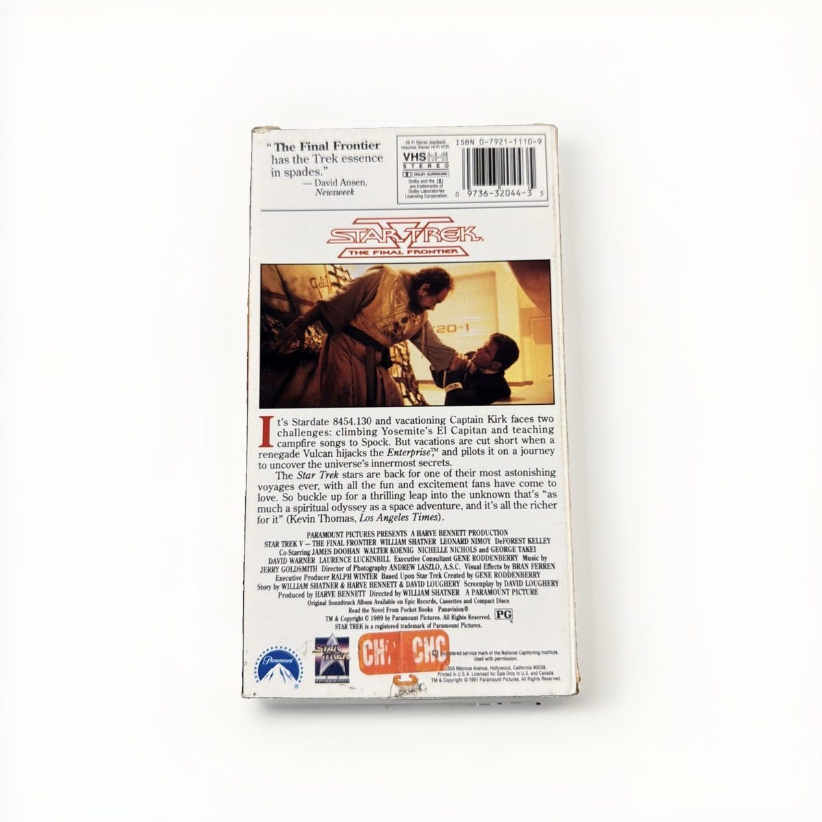 Star Trek The Movie 4 VHS Collection (III to VI)- 1991-1992