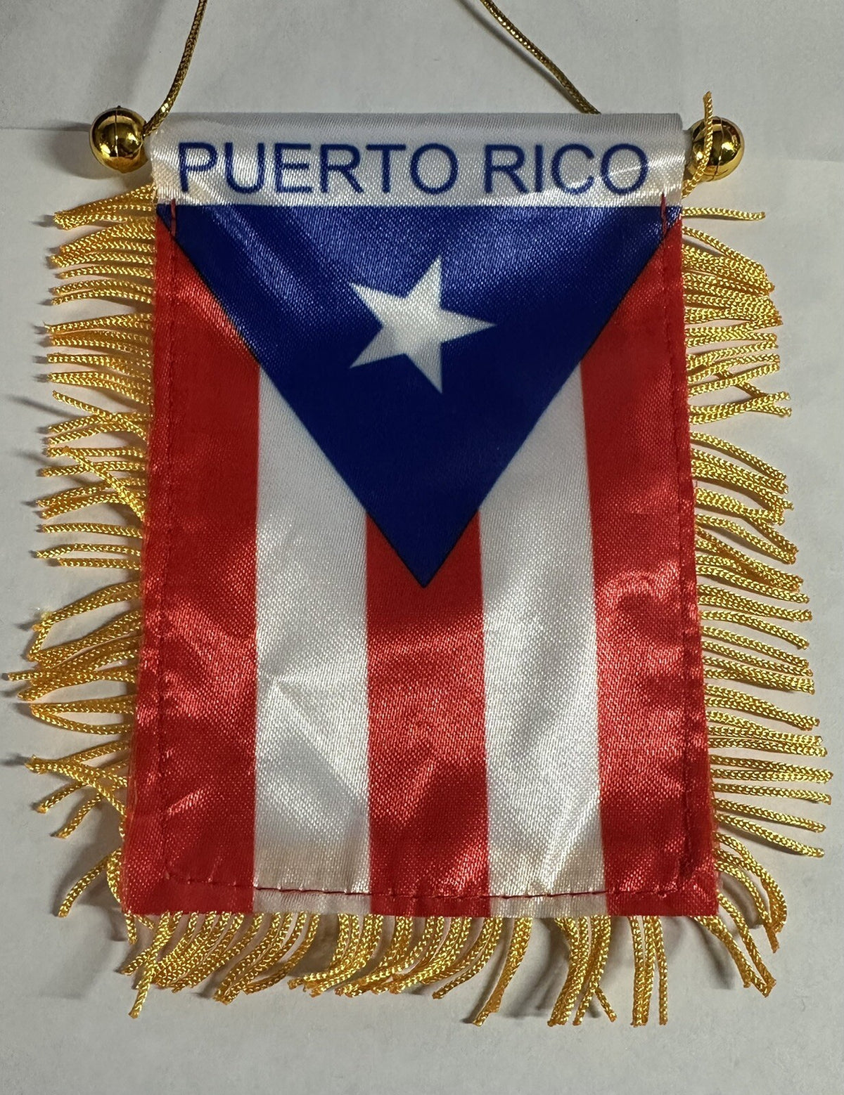 Puerto Rico lot Mini Banner, Boxing Gloves and Keychain 3 pieces FREE SHIPPING